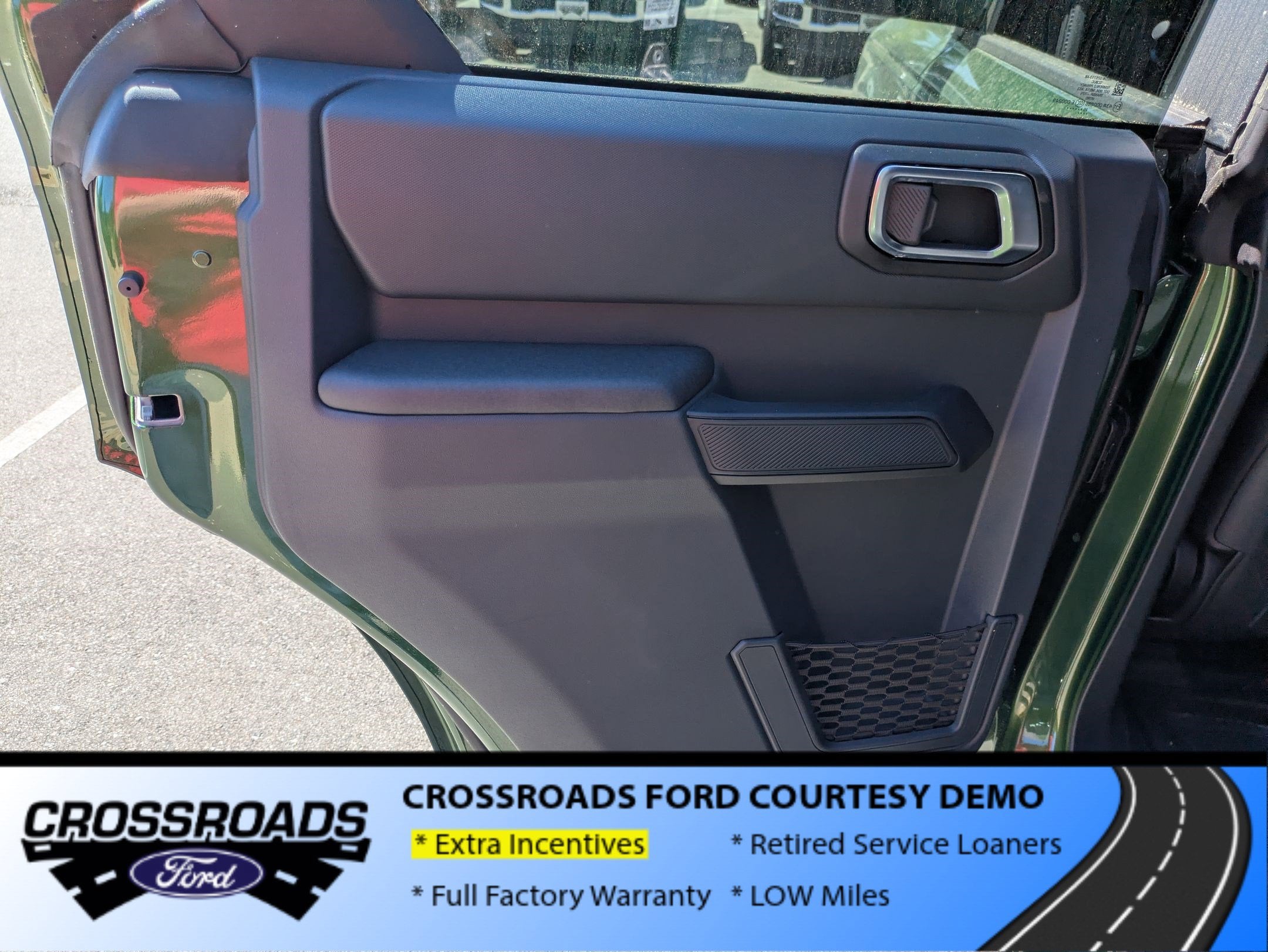 2025 Ford Bronco Big Bend - Crossroads Courtesy Demo