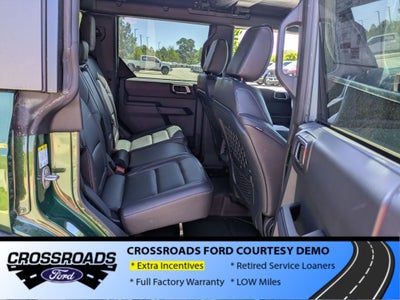 2025 Ford Bronco Big Bend - Crossroads Courtesy Demo