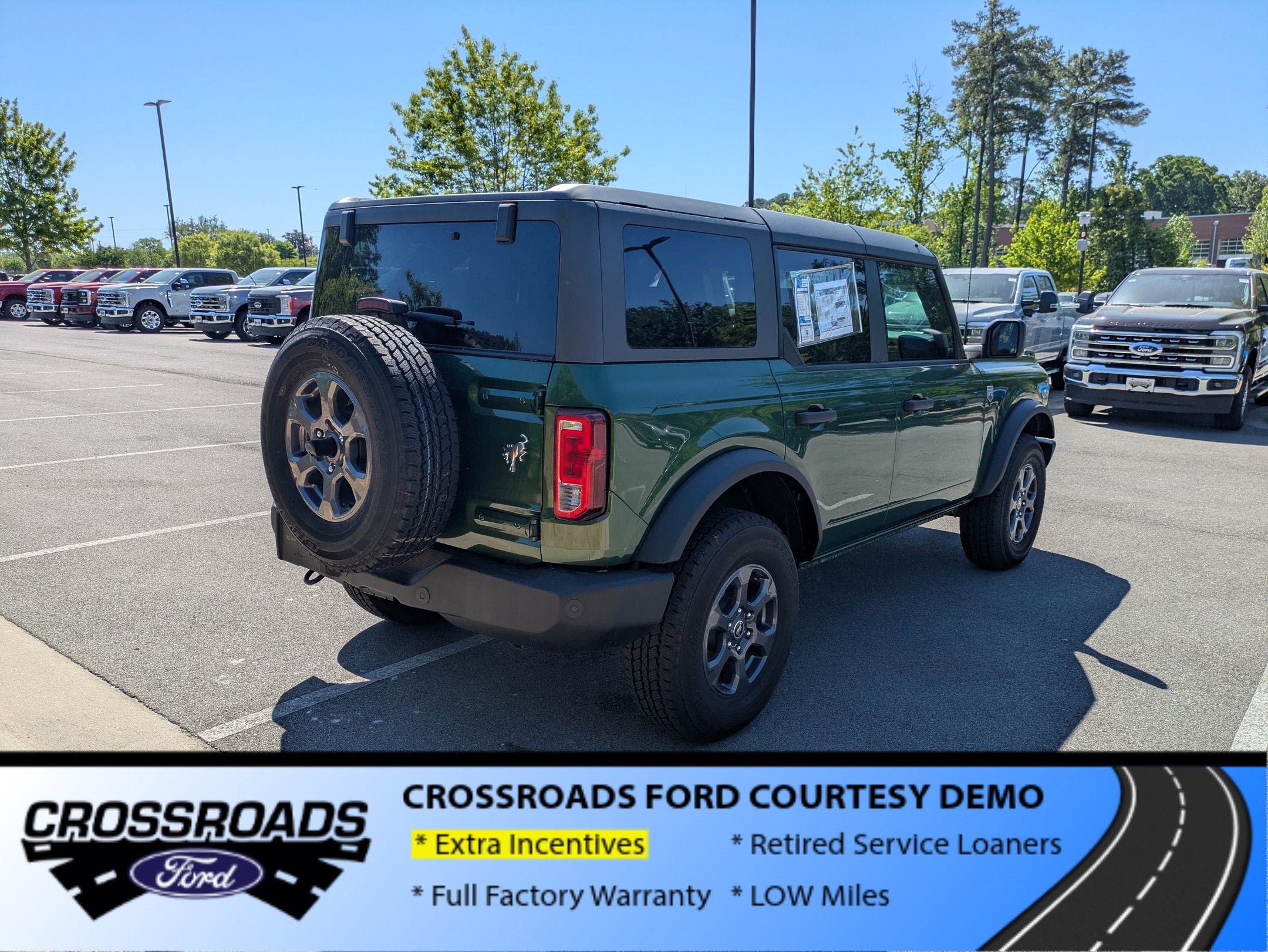 2025 Ford Bronco Big Bend - Crossroads Courtesy Demo