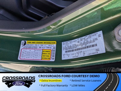 2025 Ford Bronco Big Bend - Crossroads Courtesy Demo