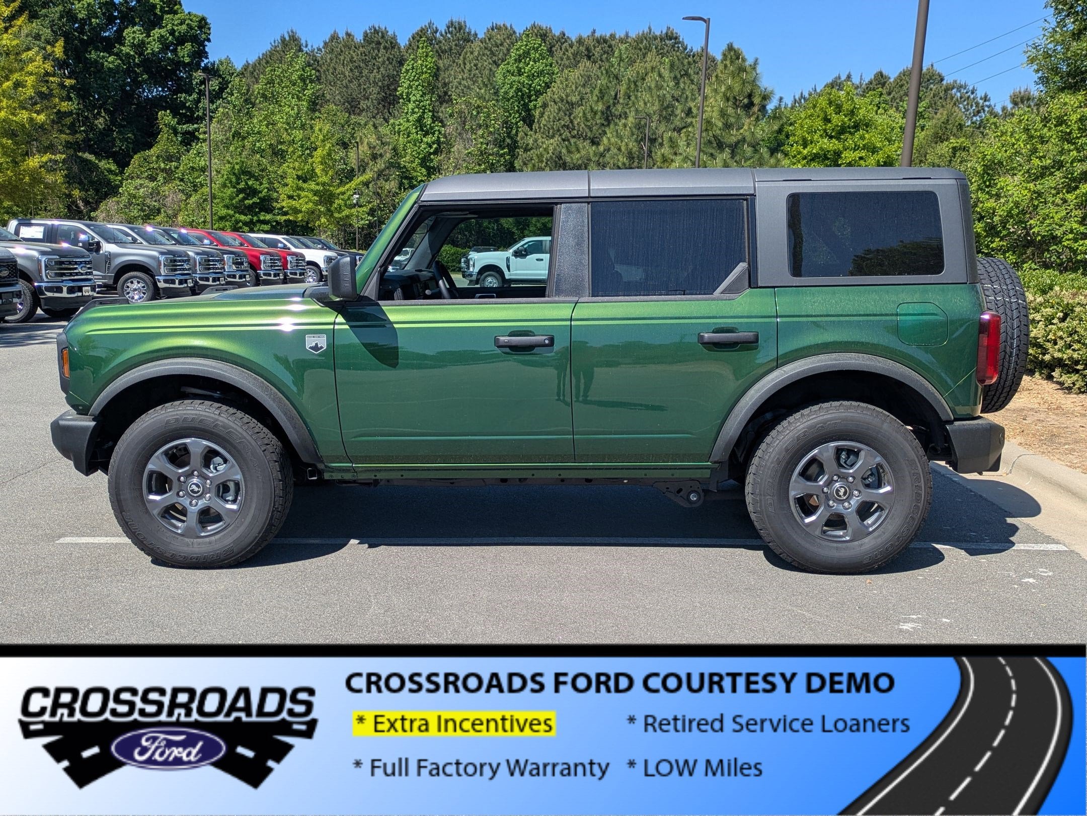 2025 Ford Bronco Big Bend - Crossroads Courtesy Demo