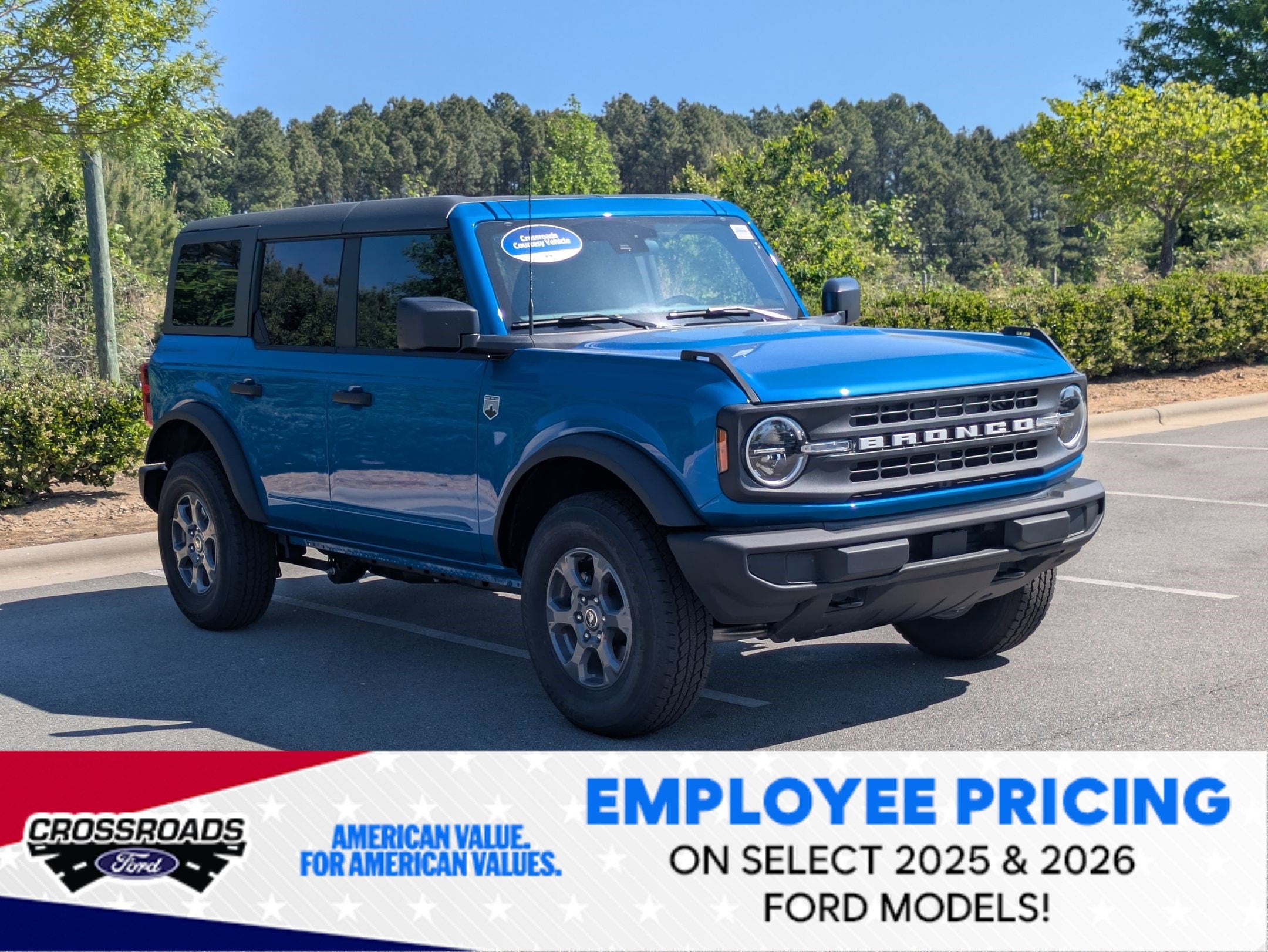 2025 Ford Bronco Big Bend - Crossroads Courtesy Demo