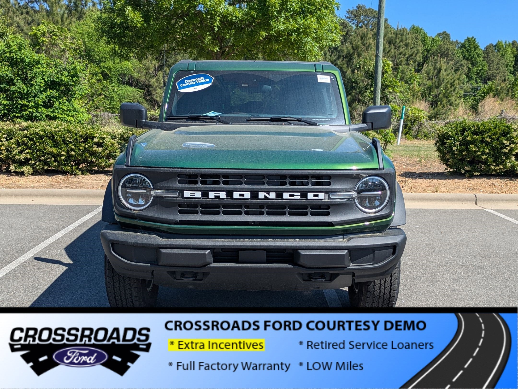 2025 Ford Bronco Big Bend - Crossroads Courtesy Demo
