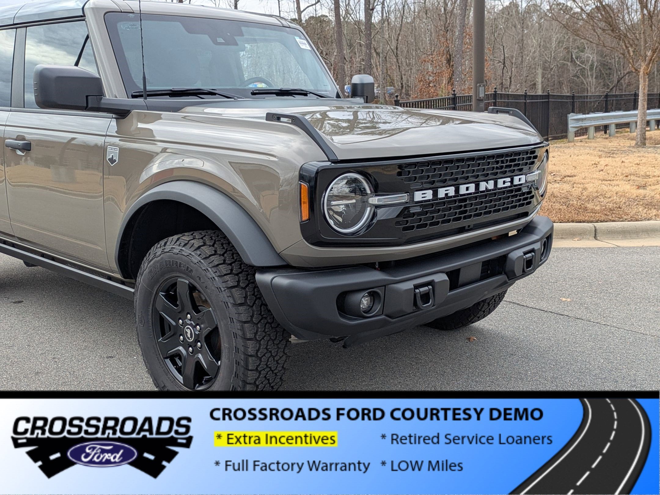 2025 Ford Bronco Big Bend - Crossroads Courtesy Demo