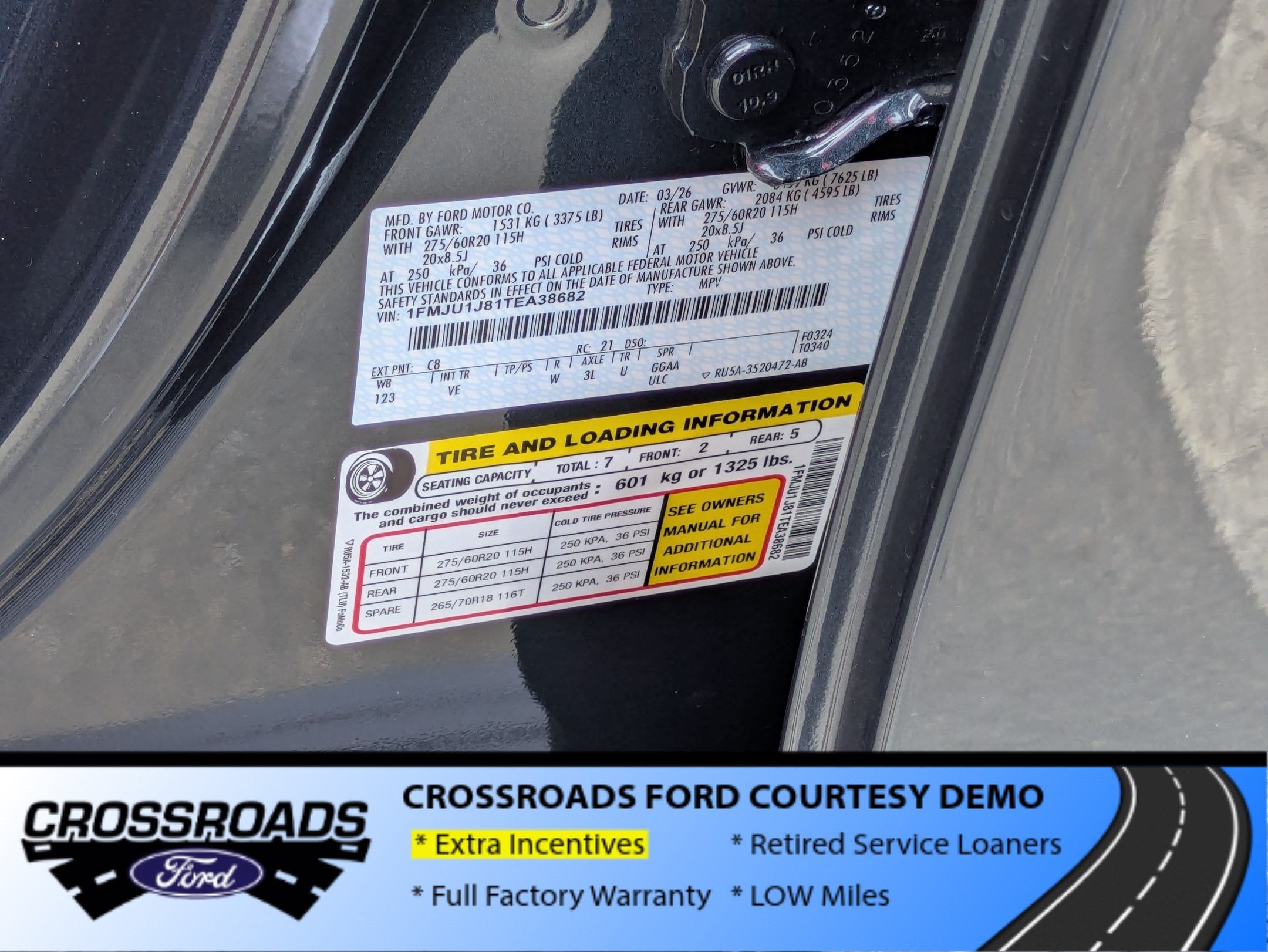 2026 Ford Expedition Active - Crossroads Courtesy Demo