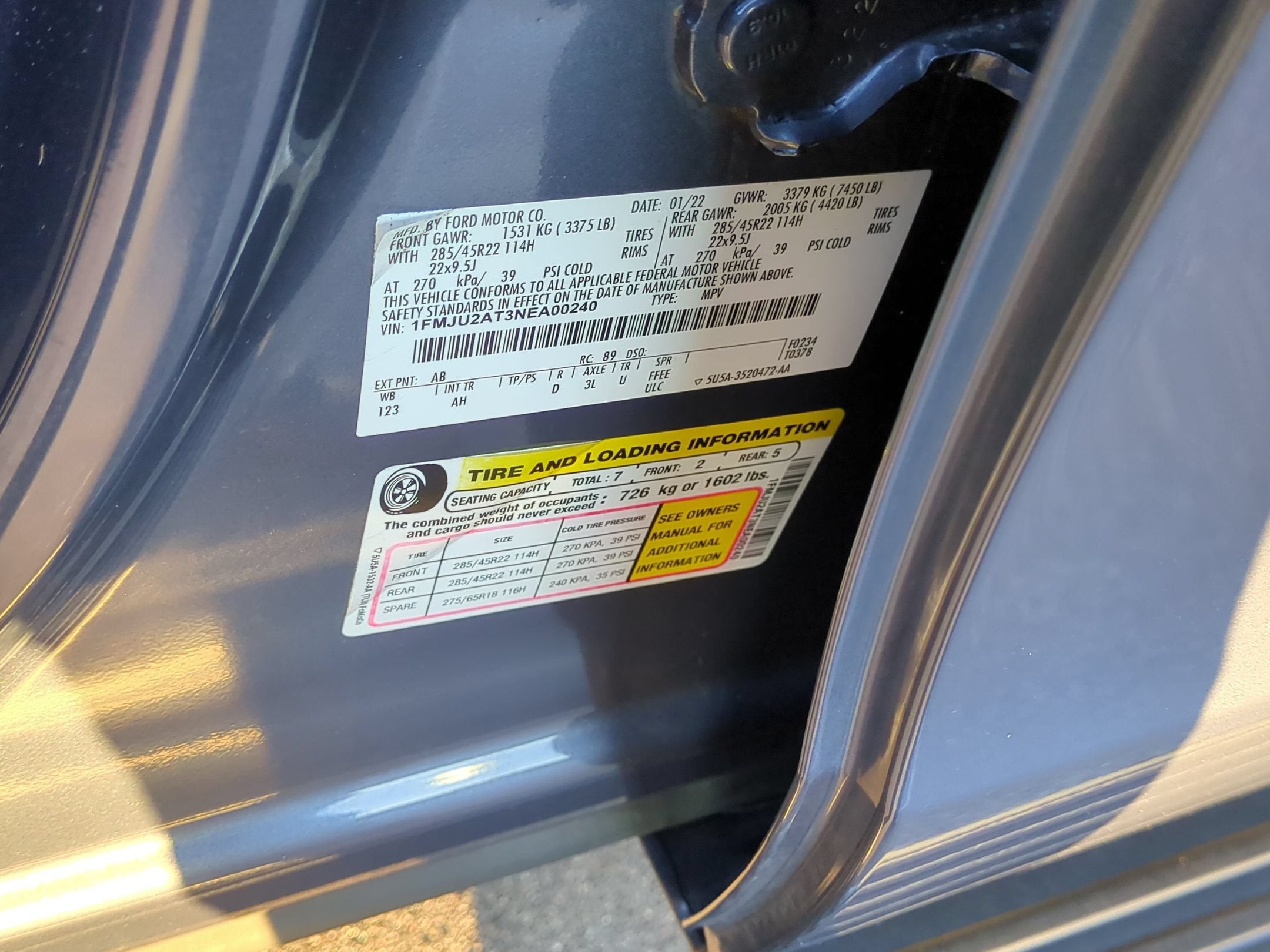 2022 Ford Expedition Limited