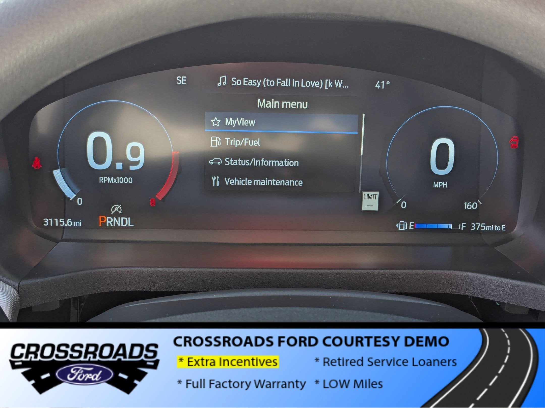 2026 Ford Explorer Active w/100A Pkg - Crossroads Courtesy Demo