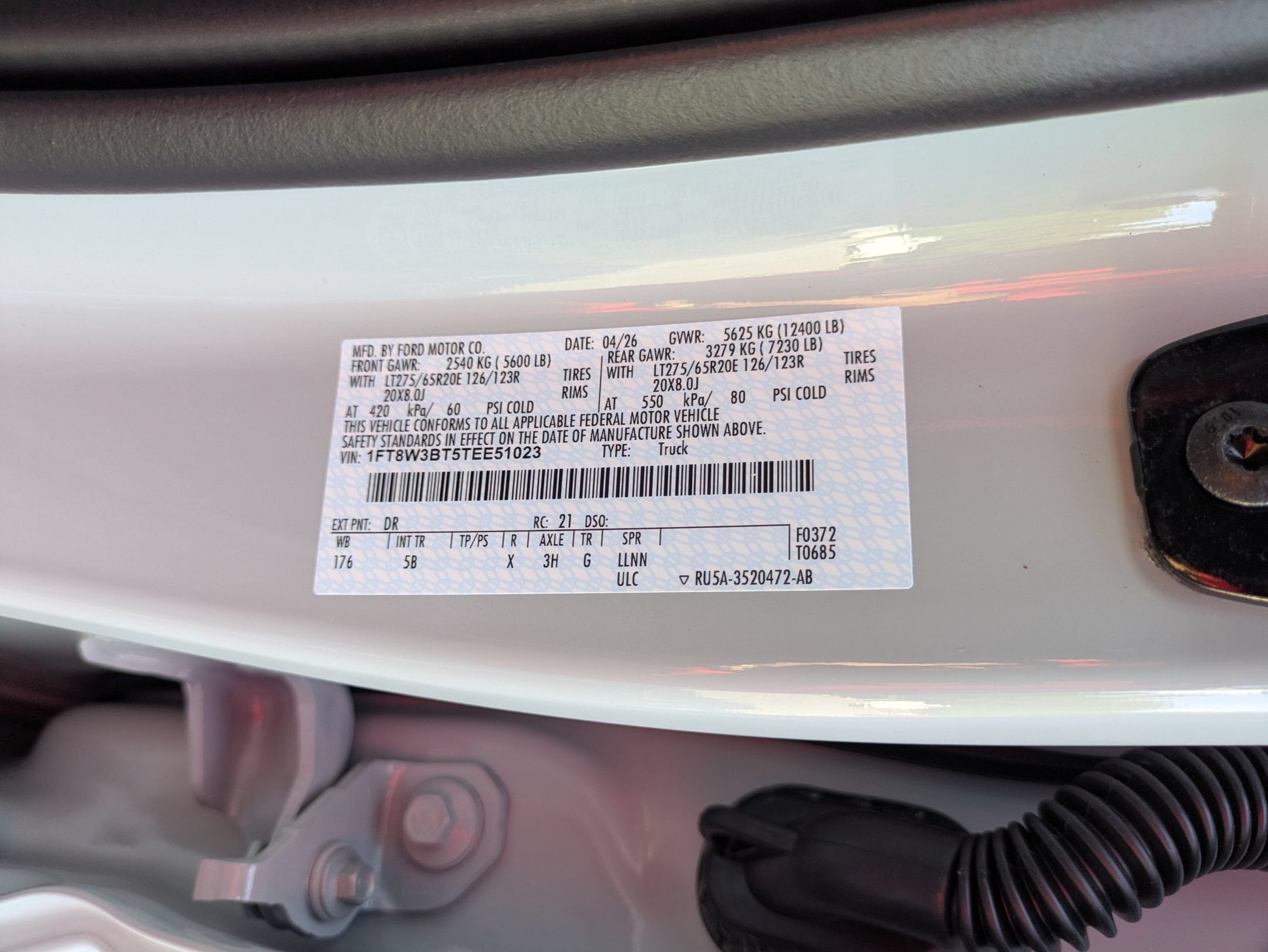 2026 Ford Super Duty F-350 SRW LARIAT