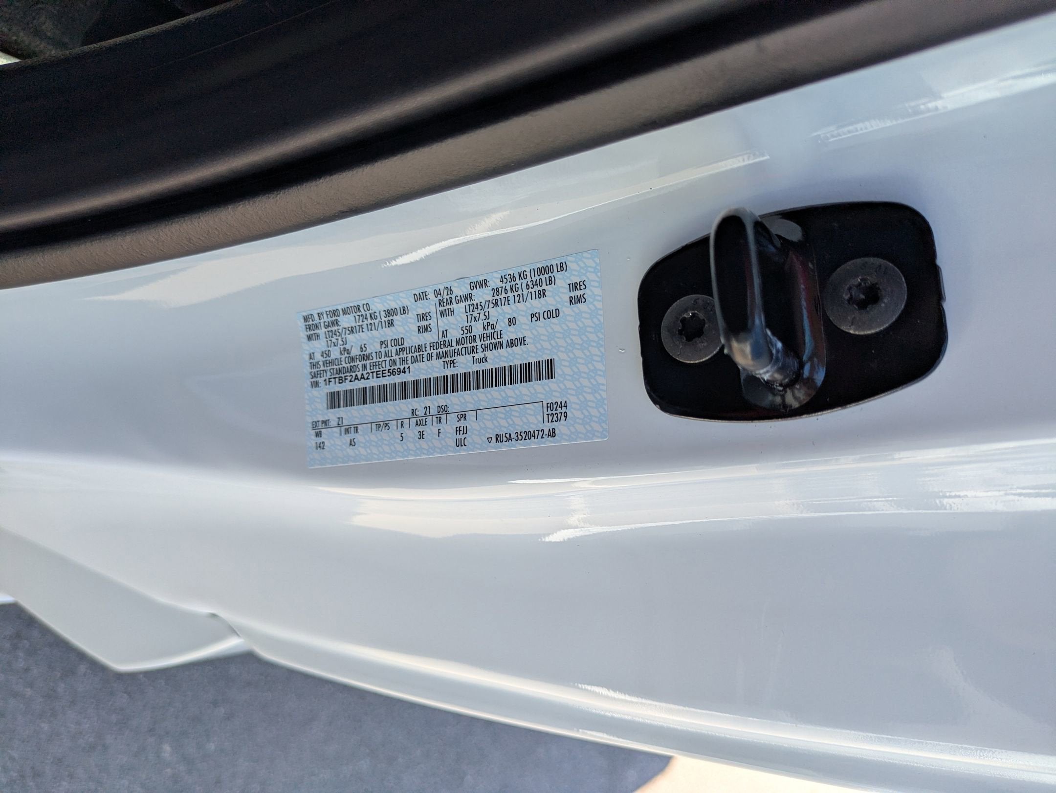 2026 Ford Super Duty F-250 SRW XL