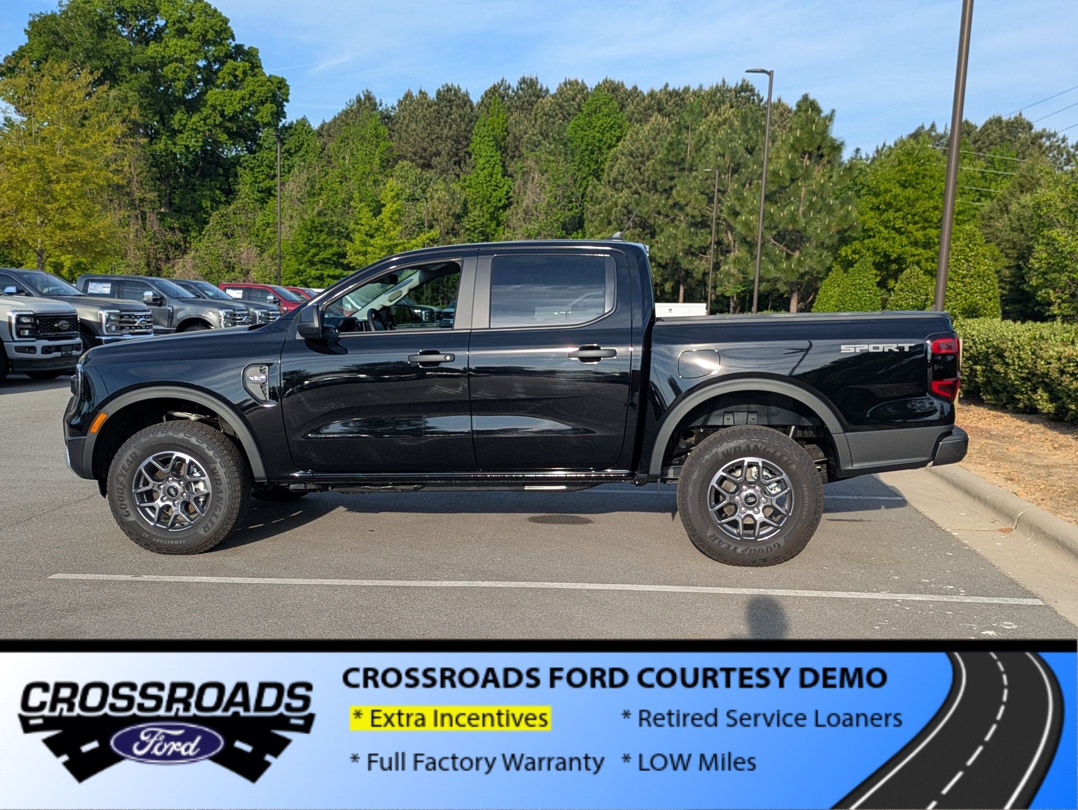 2025 Ford Ranger XLT - Crossroads Courtesy Demo