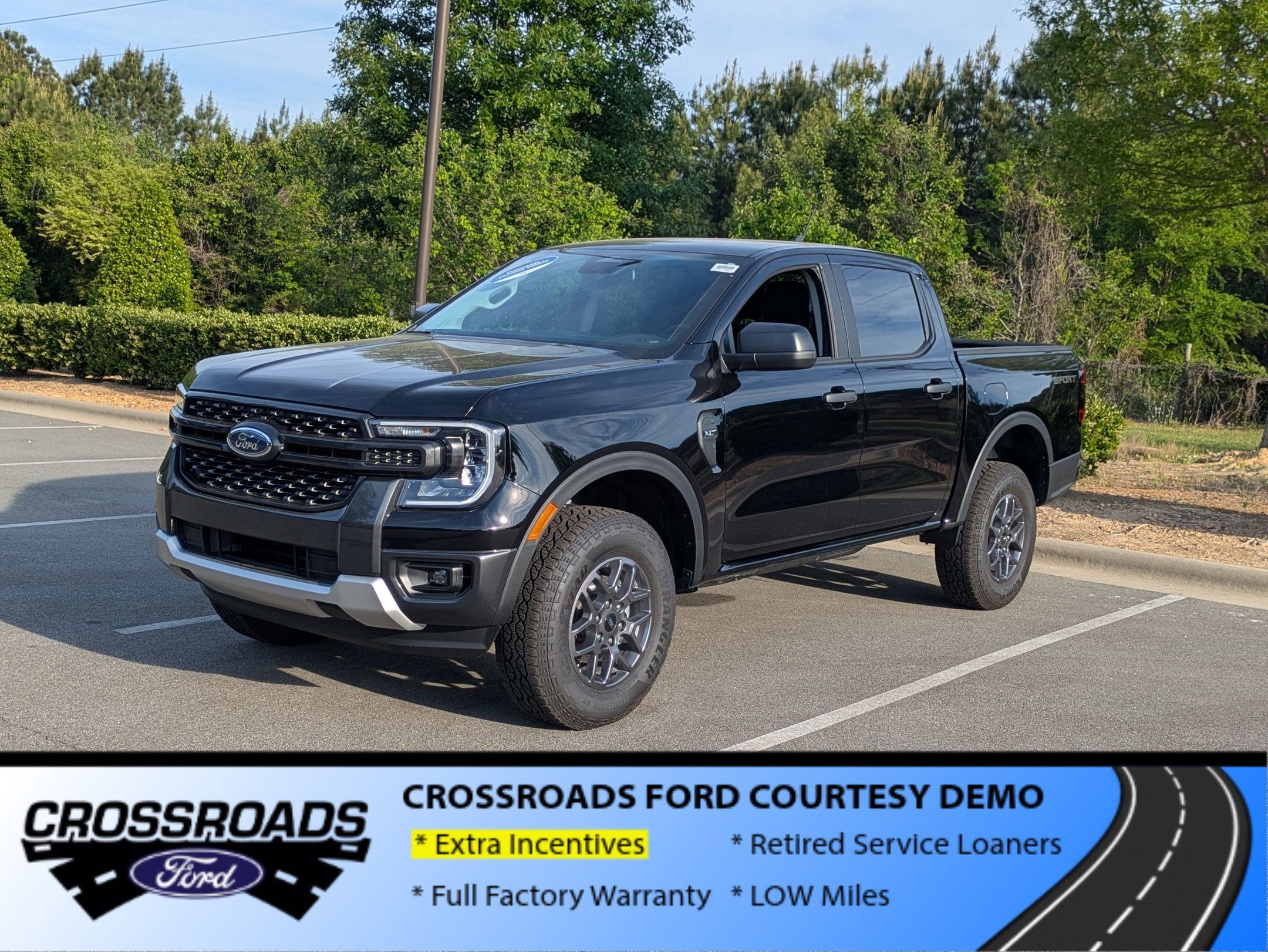 2025 Ford Ranger XLT - Crossroads Courtesy Demo