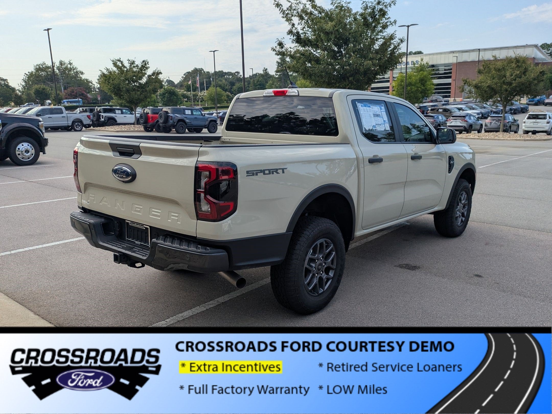 2026 Ford Ranger XLT - Crossroads Courtesy Demo