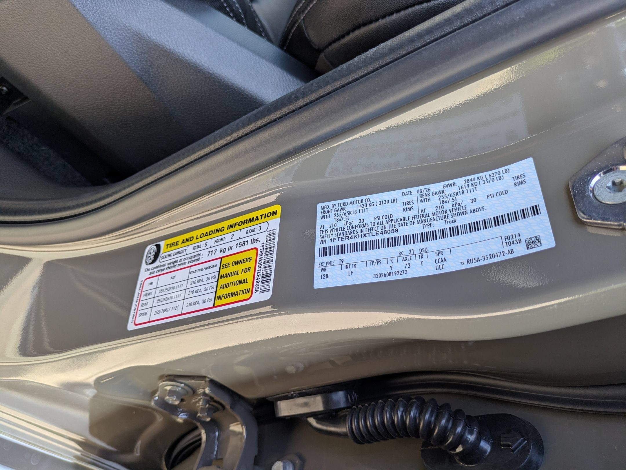 2026 Ford Ranger LARIAT
