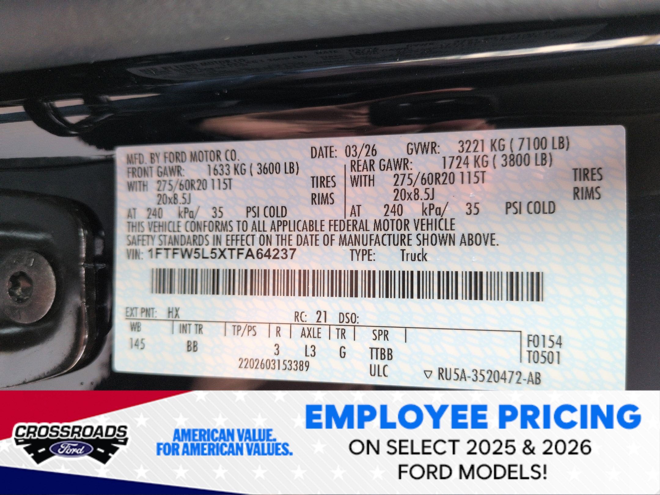 2026 Ford F-150 LARIAT