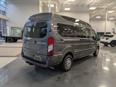 2026 Ford Transit Explorer Conversion 9 Passenger T-150 130" Low Rf 8800 GVWR AWD