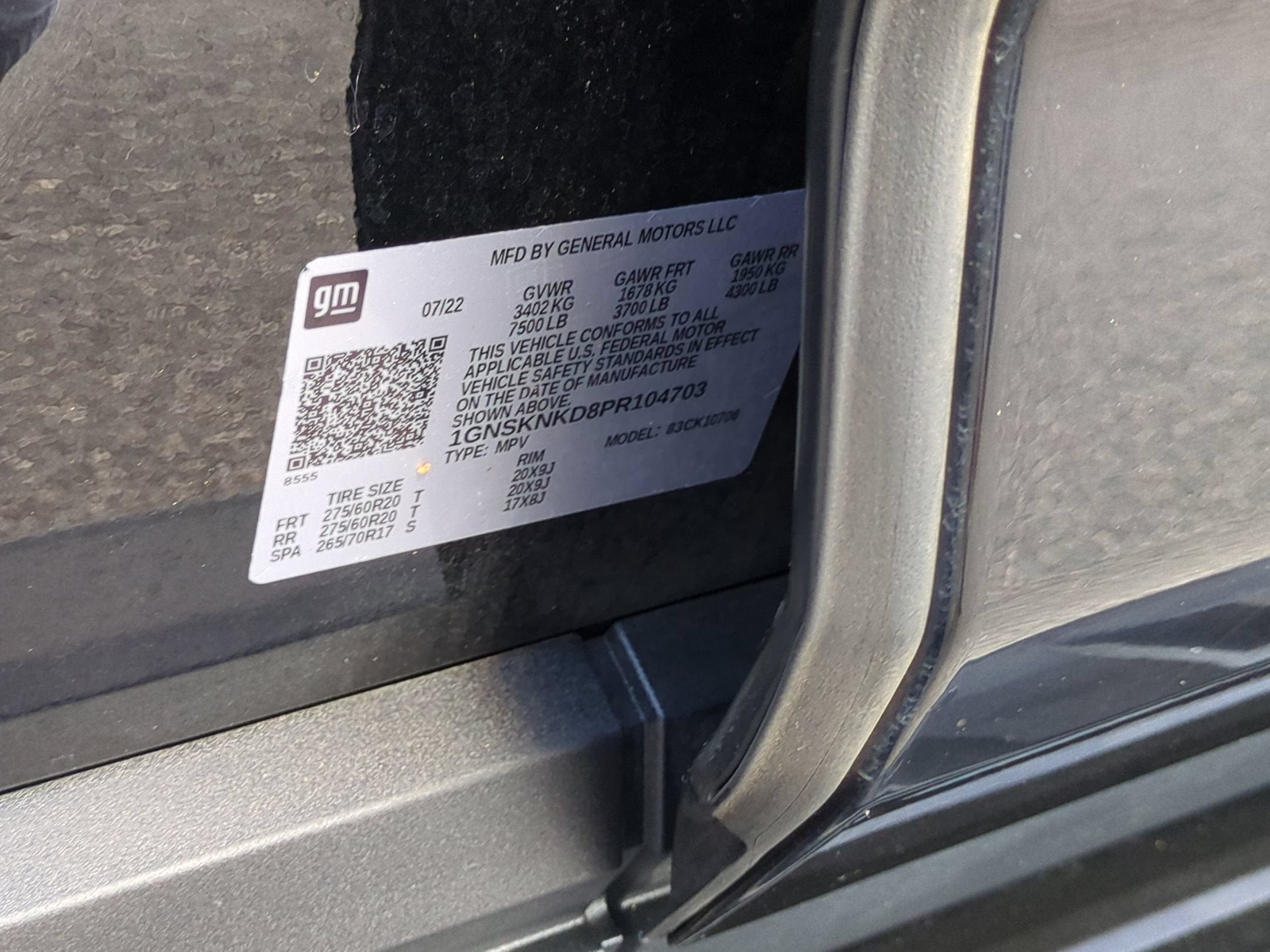 2023 Chevrolet Tahoe LT