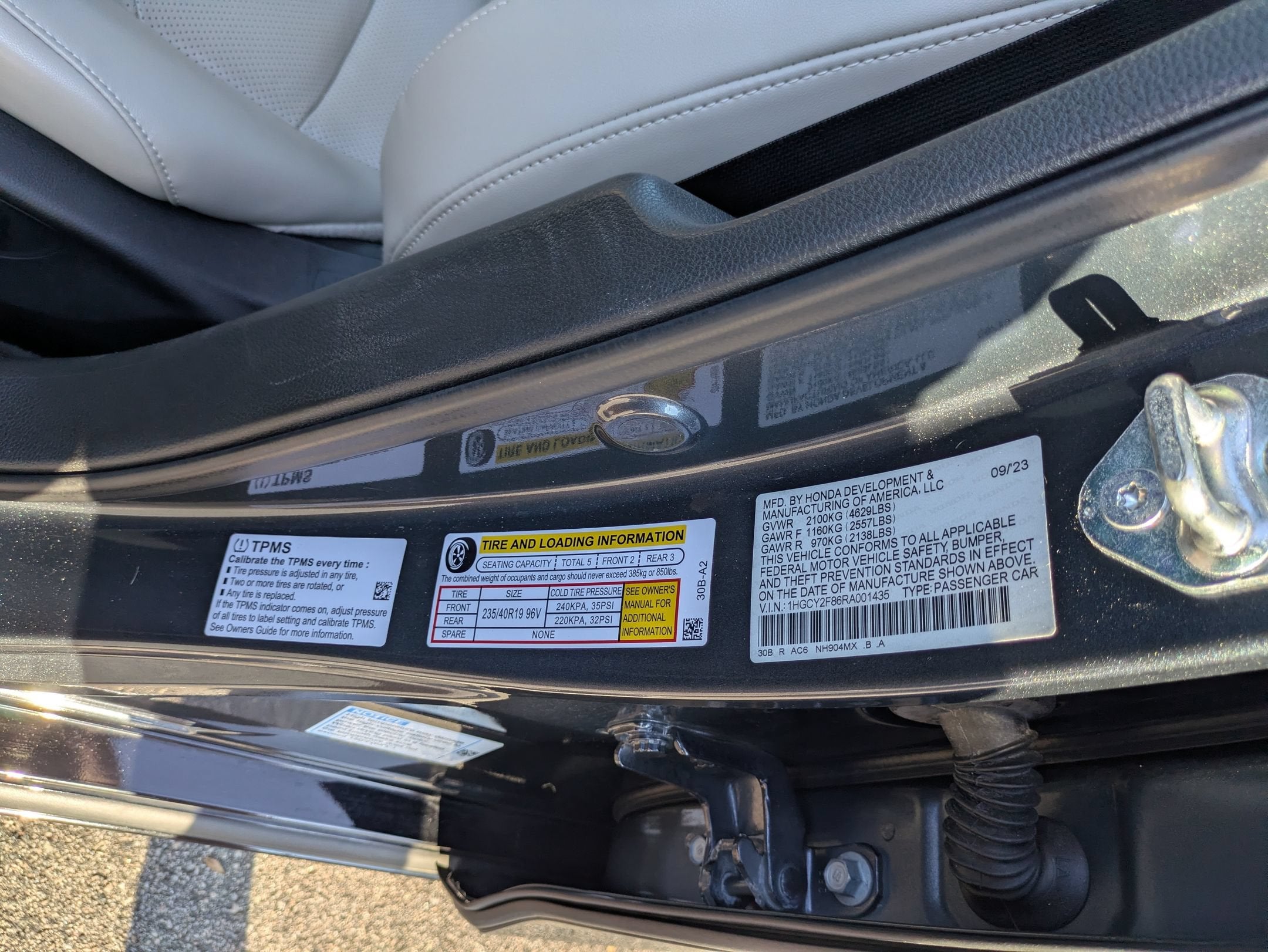 2024 Honda Accord Hybrid Touring