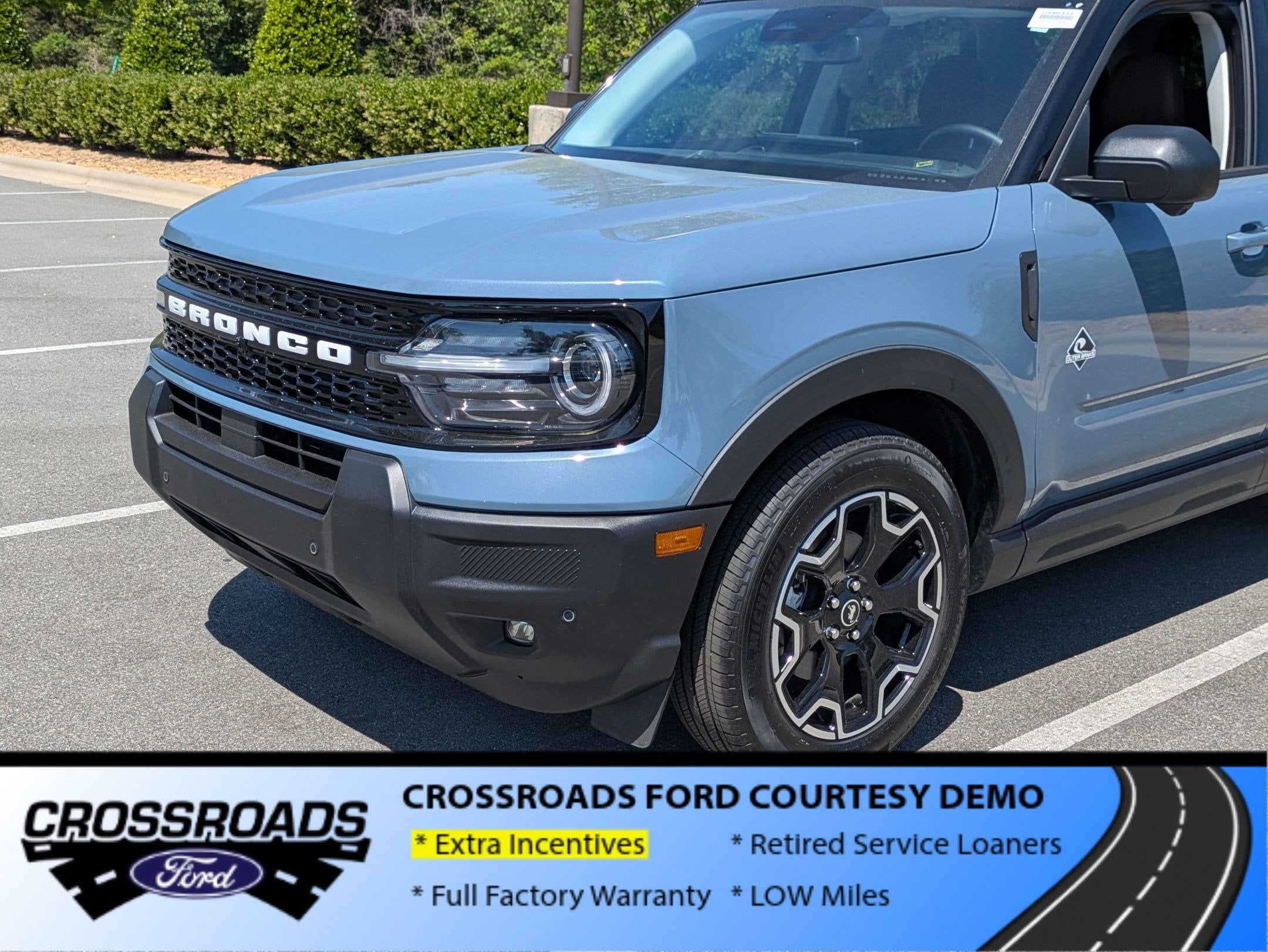 2025 Ford Bronco Sport Outer Banks - Crossroads Courtesy Demo