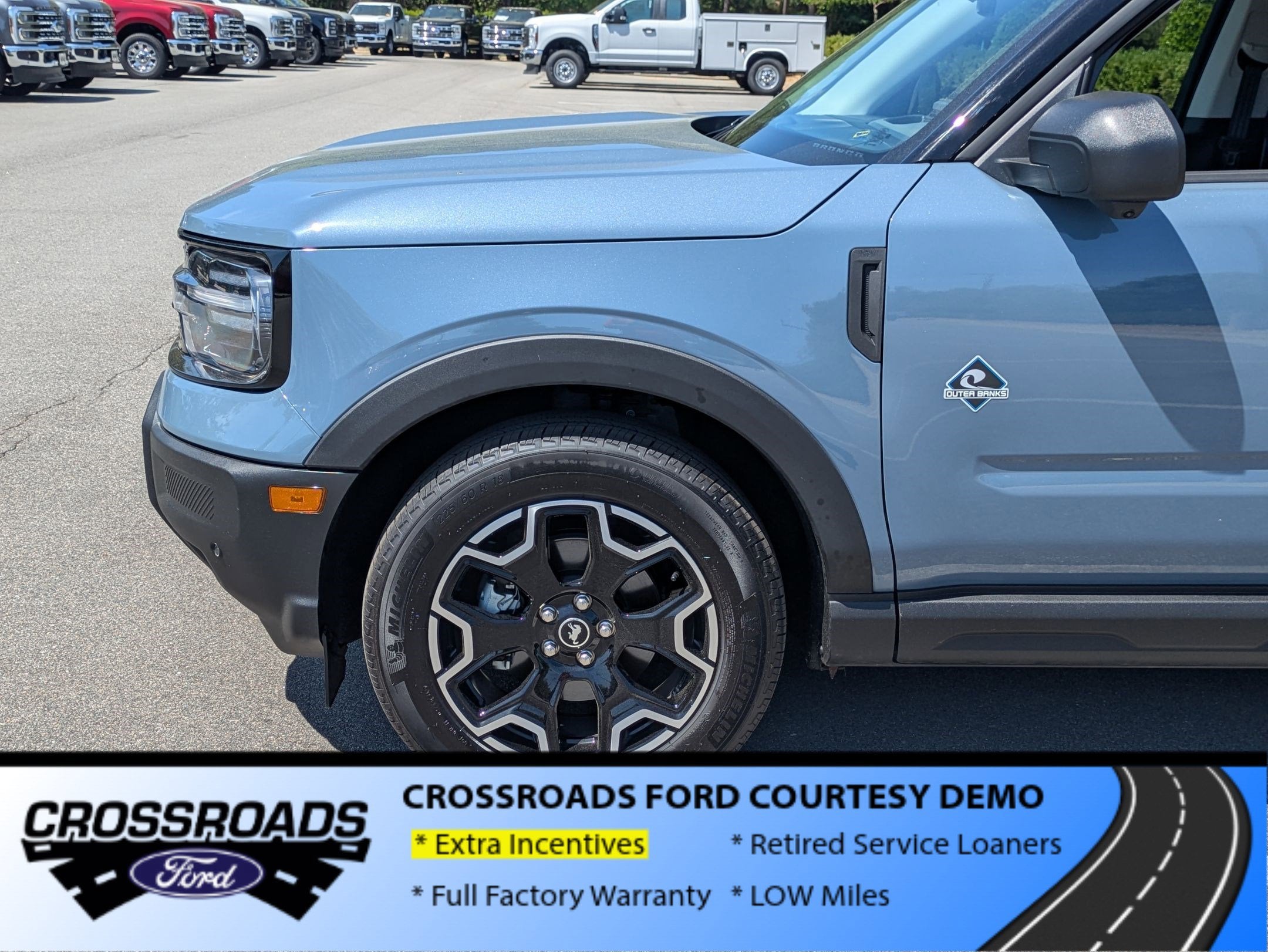 2025 Ford Bronco Sport Outer Banks - Crossroads Courtesy Demo
