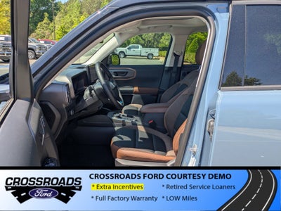 2025 Ford Bronco Sport Outer Banks - Crossroads Courtesy Demo