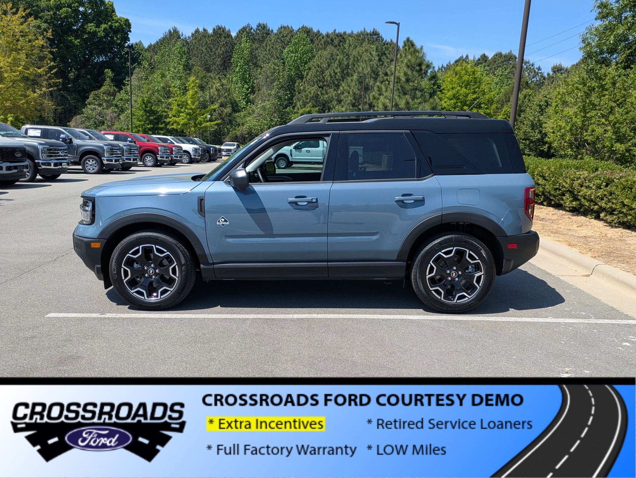 2025 Ford Bronco Sport Outer Banks - Crossroads Courtesy Demo