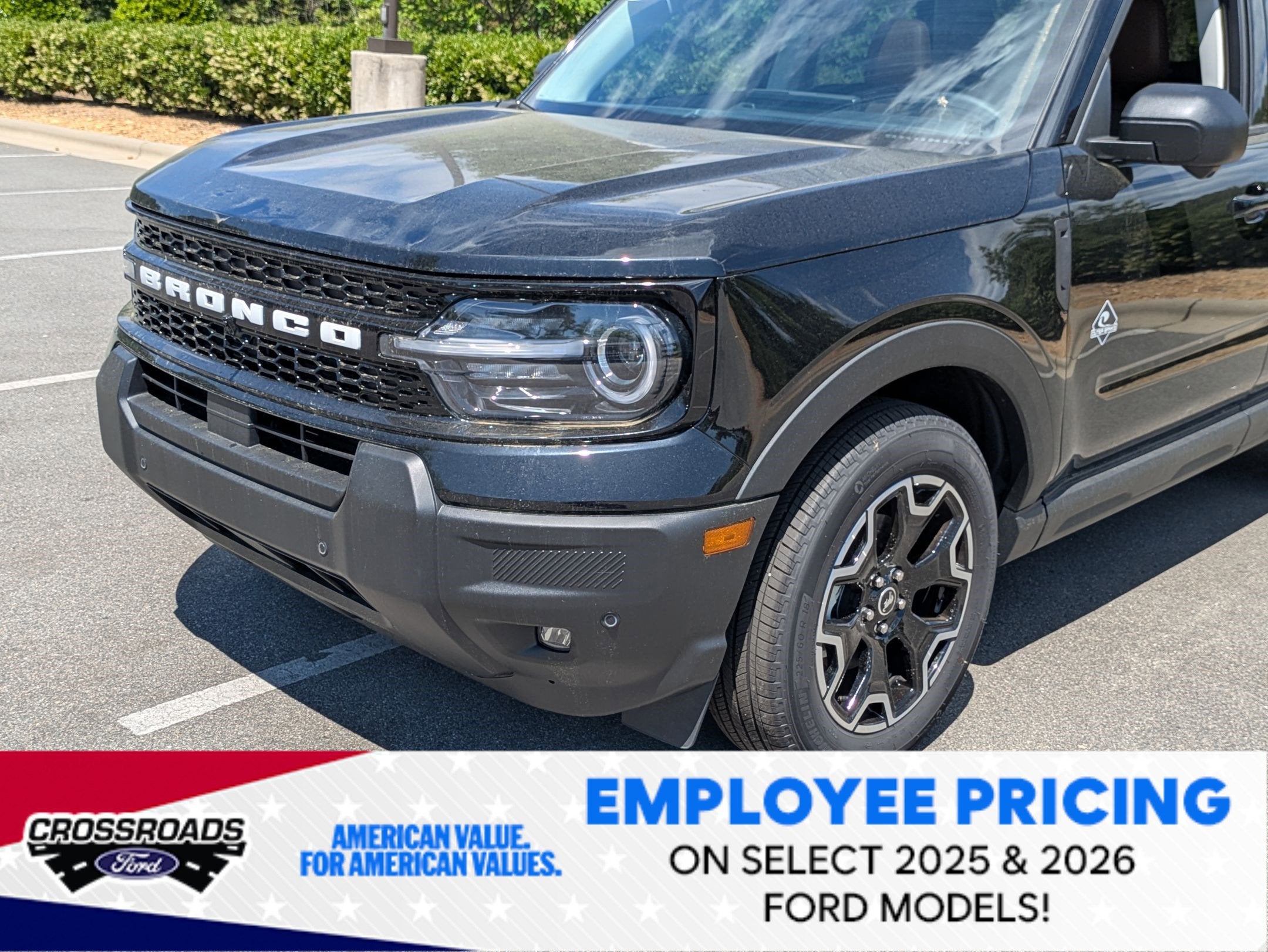 2025 Ford Bronco Sport Outer Banks - Crossroads Courtesy Demo