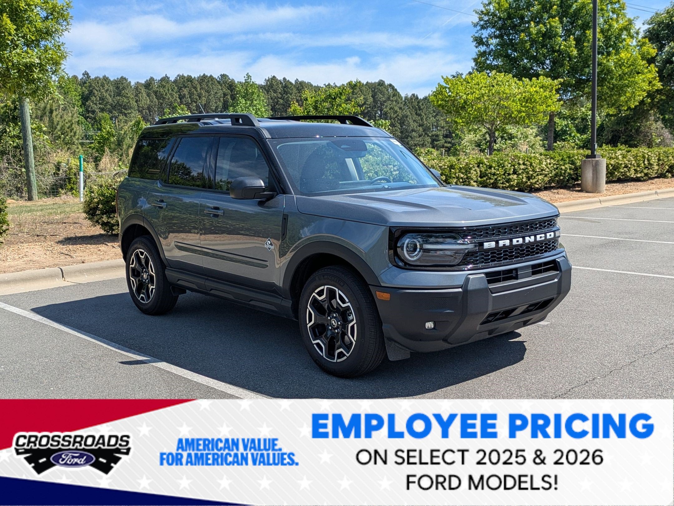 2025 Ford Bronco Sport Outer Banks - Crossroads Courtesy Demo