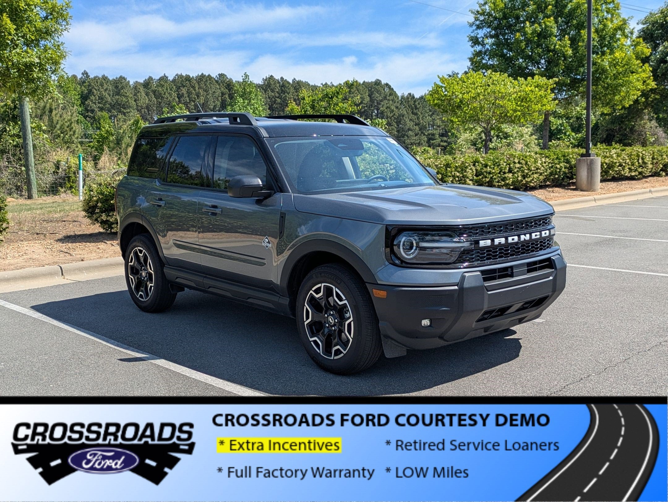 2025 Ford Bronco Sport Outer Banks - Crossroads Courtesy Demo