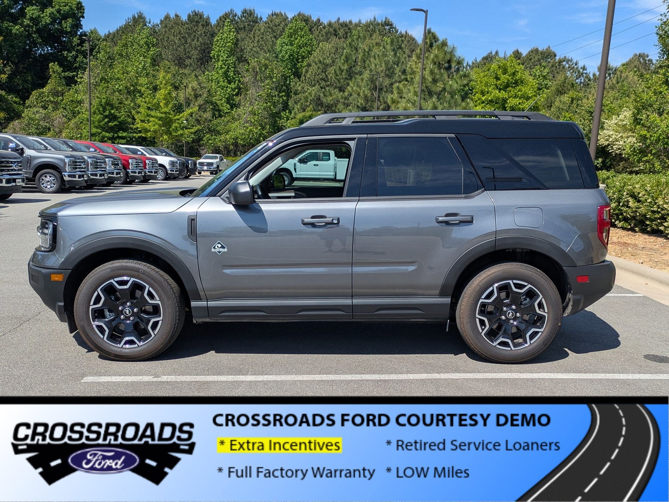 2025 Ford Bronco Sport Outer Banks - Crossroads Courtesy Demo