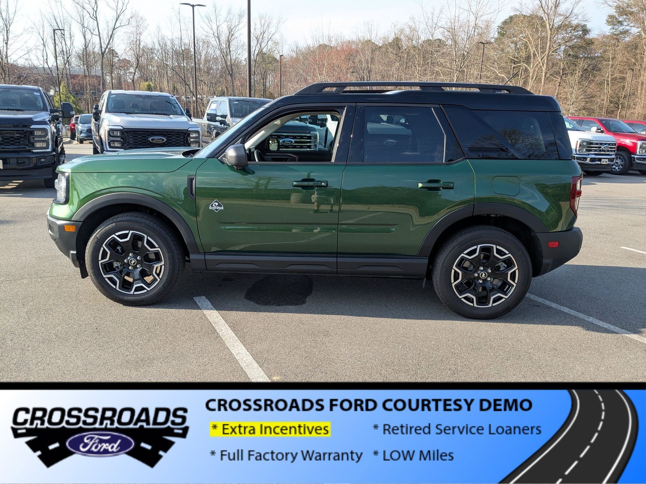 2025 Ford Bronco Sport Outer Banks - Crossroads Courtesy Demo