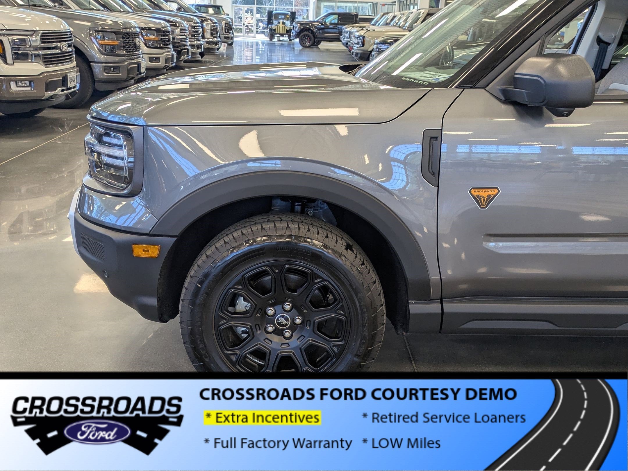 2025 Ford Bronco Sport Badlands - Crossroads Courtesy Demo