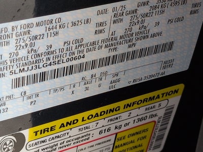 2025 Lincoln Navigator L Reserve