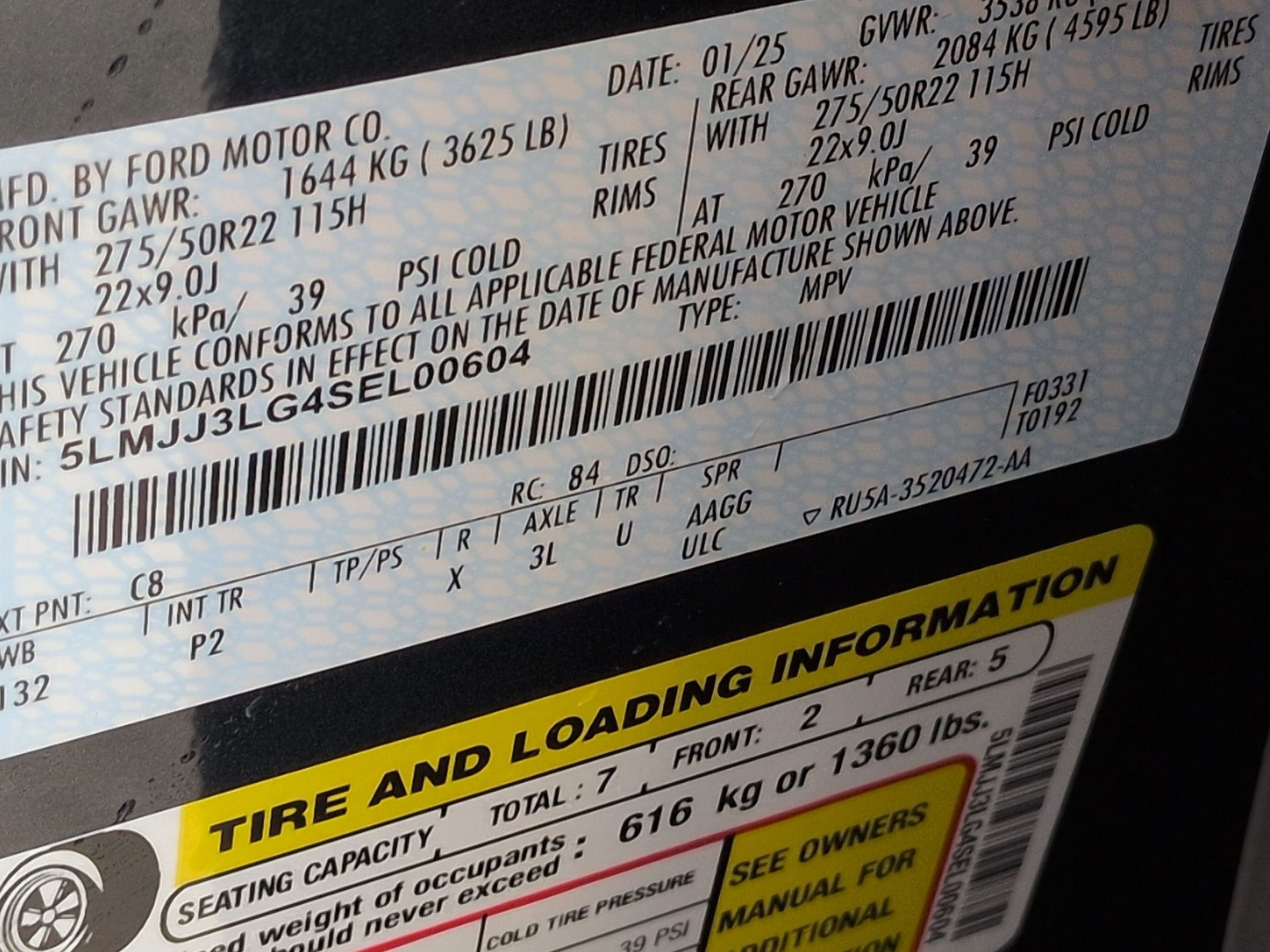 2025 Lincoln Navigator L Reserve