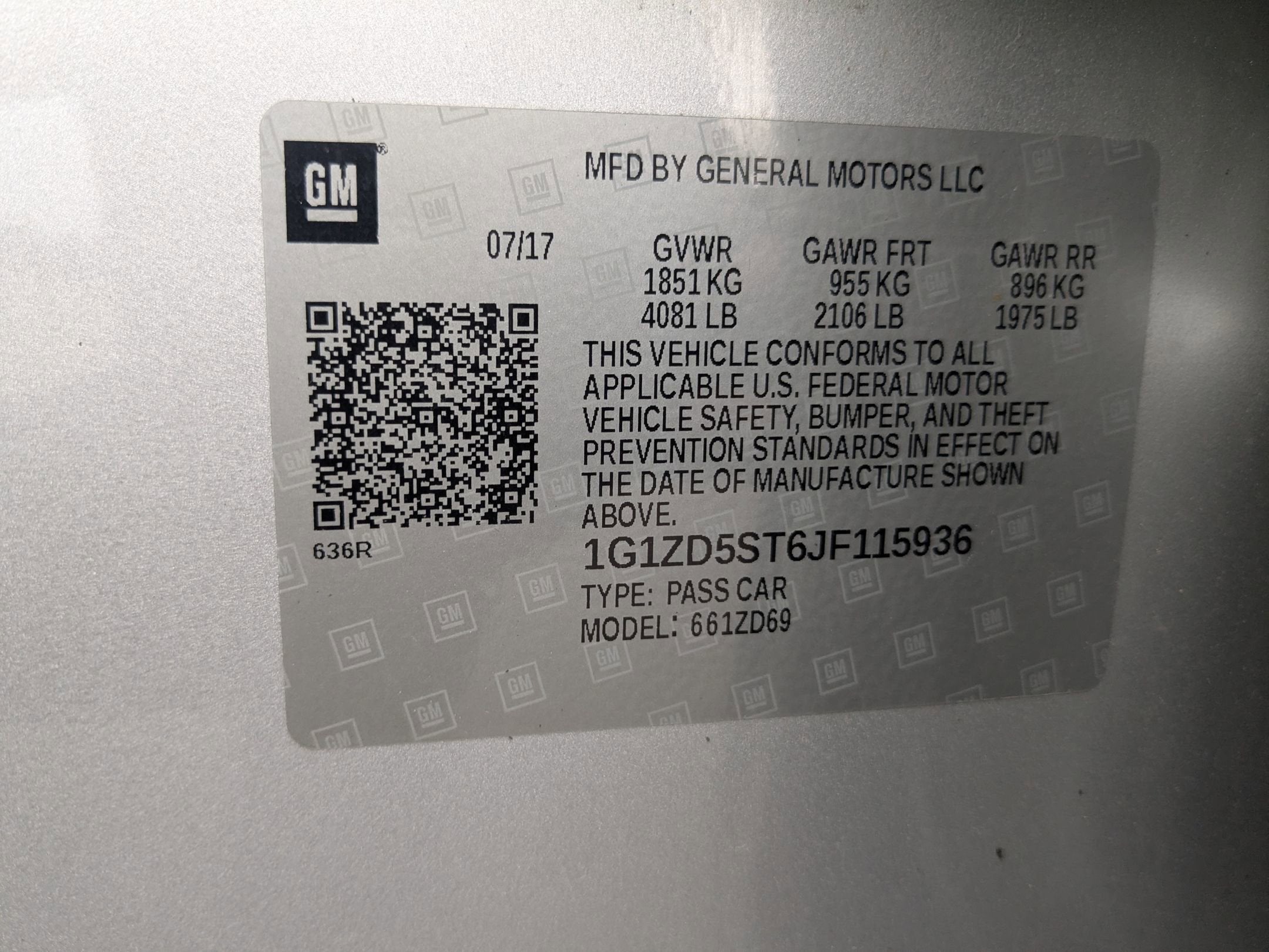 2018 Chevrolet Malibu LT