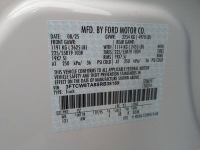 2025 Ford Maverick Lobo Standard