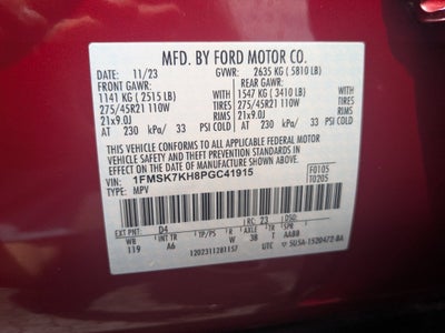 2023 Ford Explorer ST-Line