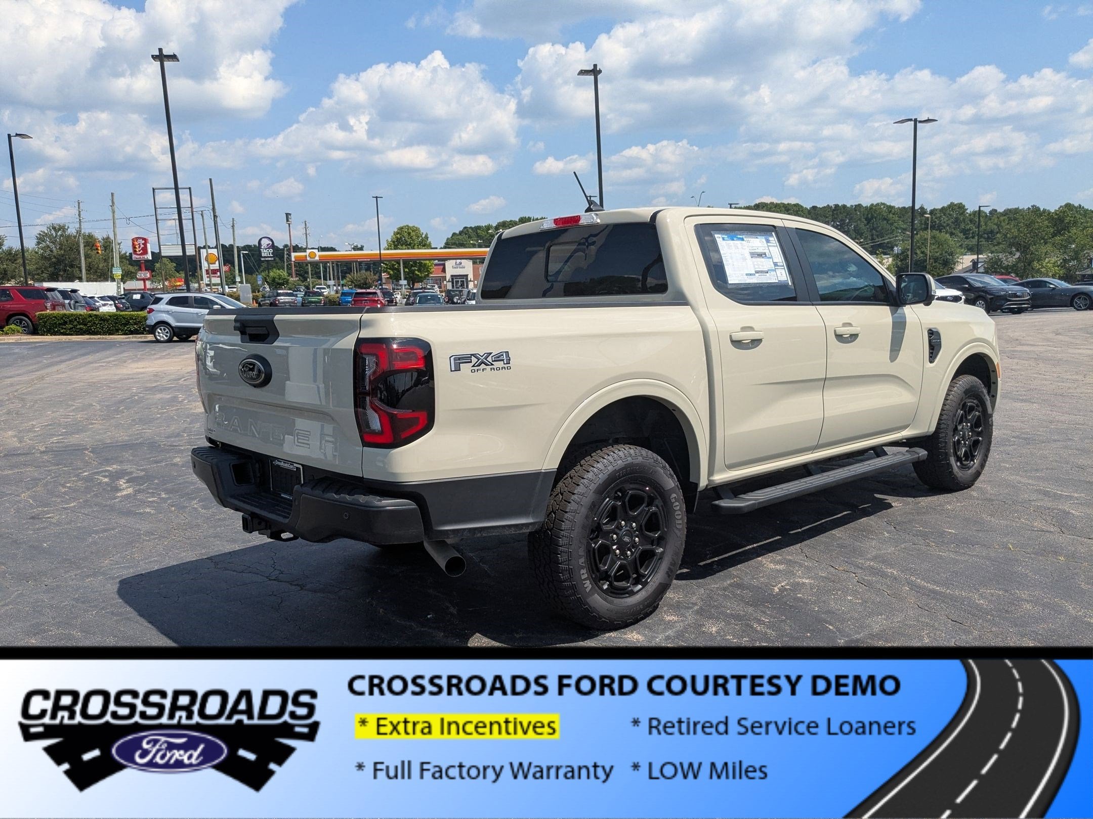 2025 Ford Ranger LARIAT - Crossroads Courtesy Demo