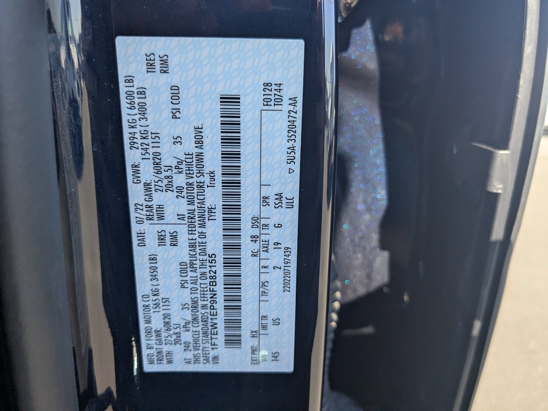 2022 Ford F-150 XLT