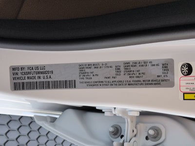 2021 RAM 1500 Laramie