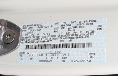 2023 Ford Escape Active