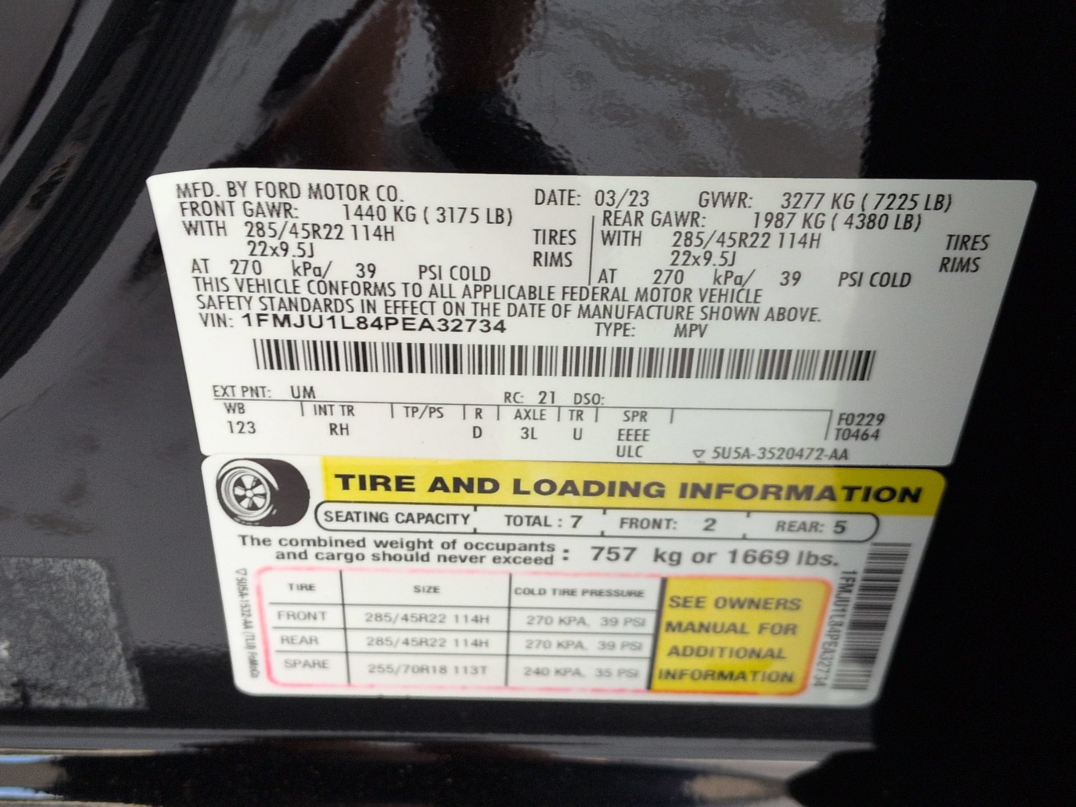 2023 Ford Expedition Platinum