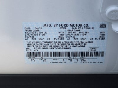 2026 Ford Explorer Platinum