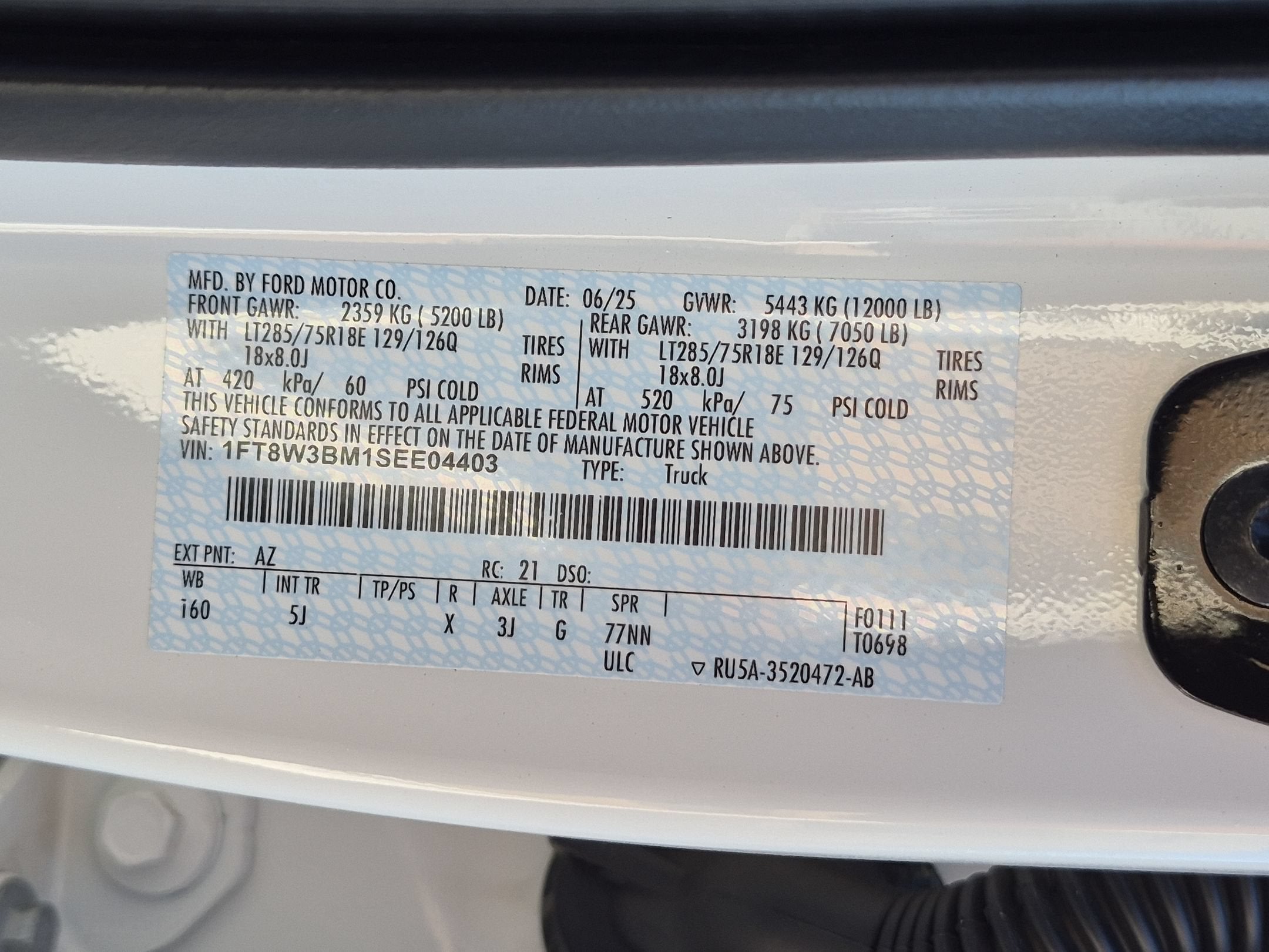 2025 Ford Super Duty F-350 SRW LARIAT