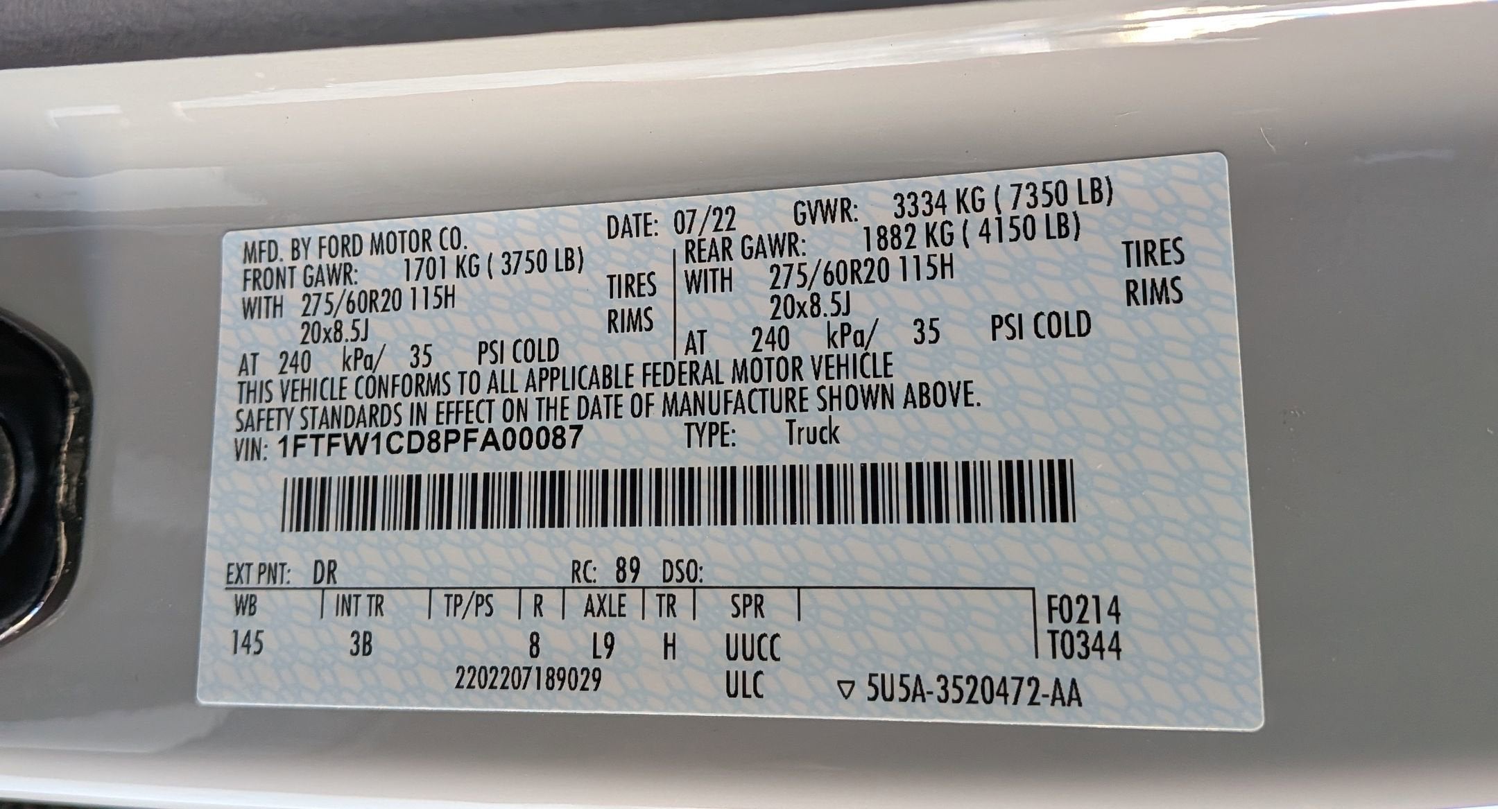 2023 Ford F-150 Platinum