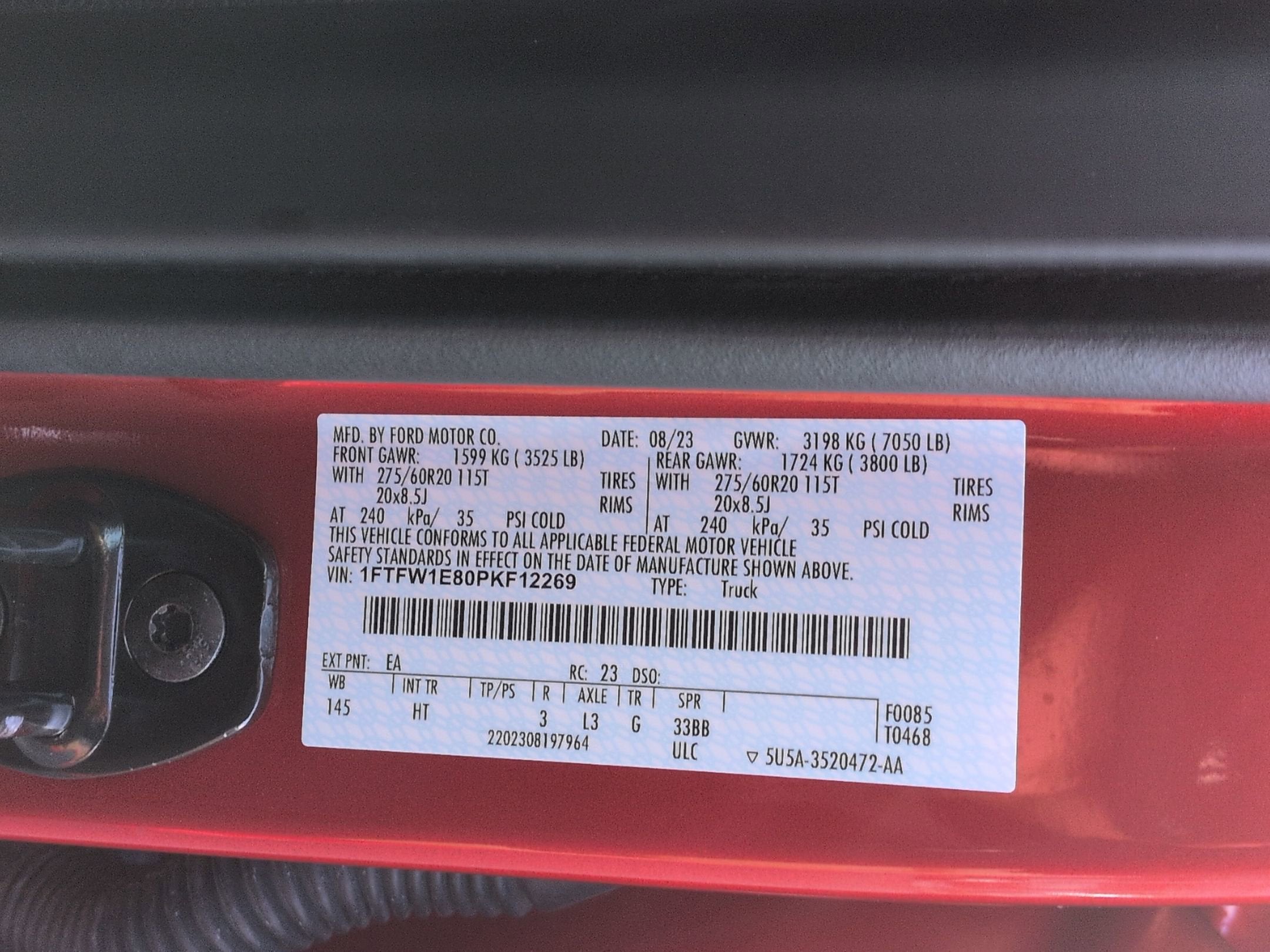 2023 Ford F-150 LARIAT