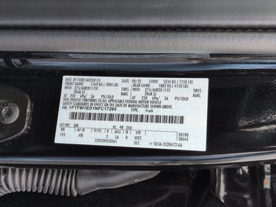 2022 Ford F-150 LARIAT