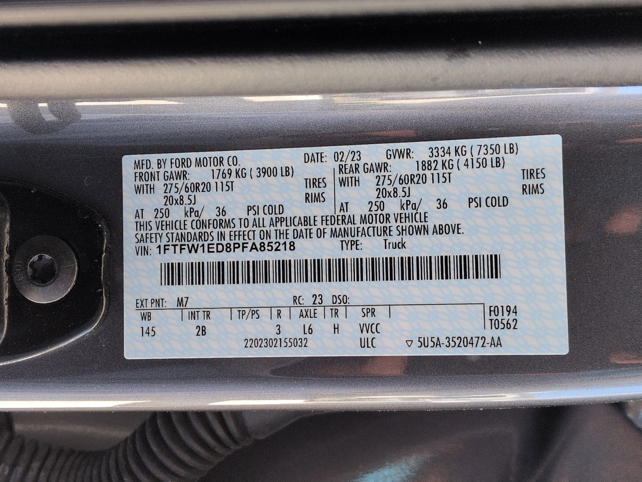 2023 Ford F-150 LARIAT