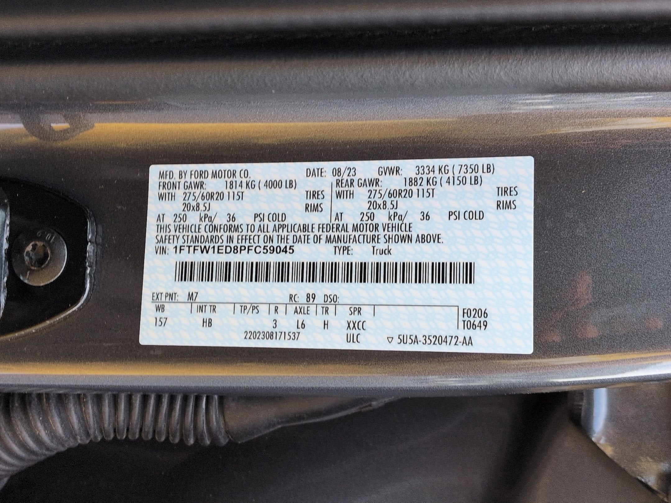2023 Ford F-150 LARIAT