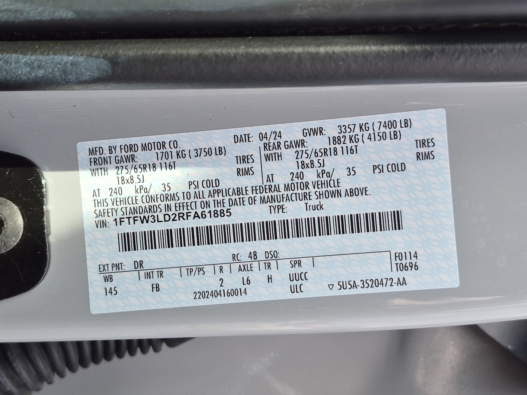 2024 Ford F-150 XLT